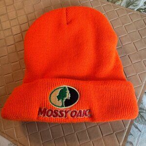 Mossy Oak Beanie Sock Hat Cap Adult Knit Cuffed Lined One Size